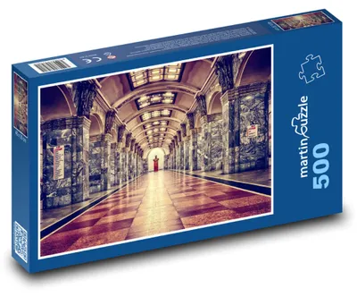 Produktbild von Puzzle 500 Historischer Bahnhof - martinpuzzle
