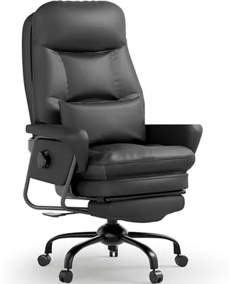 Obrázek produktu pro Ergonomická kancelářská židle HC4-PBK, s funkcí sklápění 160°, černá