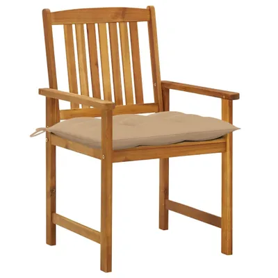 Immagine prodotto di vidaXL Sedie da giardino con cuscini 8 pz. Legno massiccio di acacia
