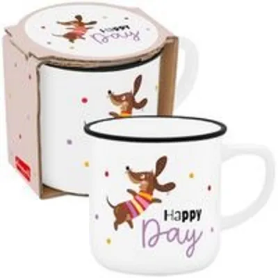 Produktbild von Espressotasse Dackel "Happy Day
