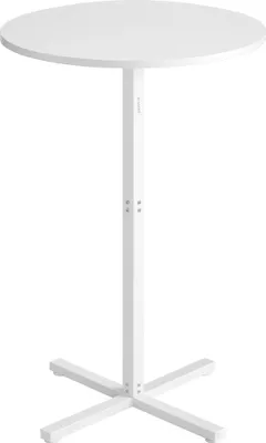 Obrázek produktu pro Barový stůl, jídelní stůl, vysoký stůl, kovový rám, 60 x 60 x 104,5 cm, pro 2-3 osoby