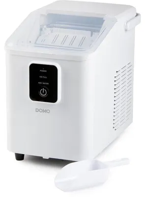 Image de Machine à Glaçons DOMO DO9292IB, 12 kg/24h, Fonction Autonettoyante, Portable, Blanc