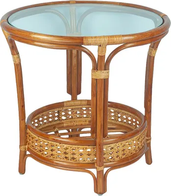 Produktbild von RattaNeo Coral s71 kaffeetisch cognac Rattan Natur