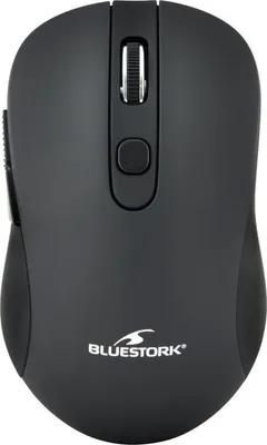 Image de Souris Sans Fil BLUESTORK OFFICE 60, 6 Boutons, 1600 DPI, PC/MAC, Noir