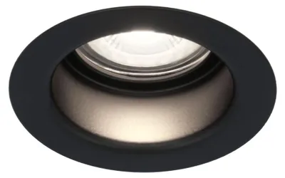 Image de HOFTRONIC - Spot LED encastrable plat 3,8W 270 lm 6000K IP65 Noir