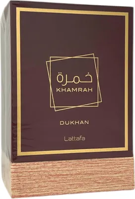 Obrázok produktu pre Lattafa Khamrah Dukhan, Muži, 100 ml, Nádoba na jedno použitie, Tekutý parfém, 1 kusov
