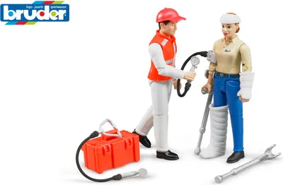 Obrázek produktu pro BRUDER 62710, Stavební figurka, 4 rok/roky, Vícebarevný