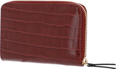 Produktbild von s.Oliver Geldbörse Zip Around Wallet Burned Cognac braun