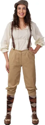 Produktbild von Knickerbockerhose Cord beige 20er Jahre, Groesse:40/42