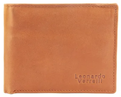 Produktbild von Leonardo Verrelli Echt Leder Geldbörse, RFID
