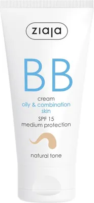 Produktbild von BB-Creme fü r fettige, Mischhaut Ton natü rlich SPF15 50 ml