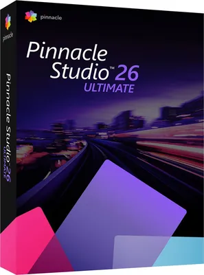 Produktbild von Pinnacle Studio Ultimate - (v. 26) - Box-Pack - 1 Benutzer - Win - Multi-Lingual - Europa