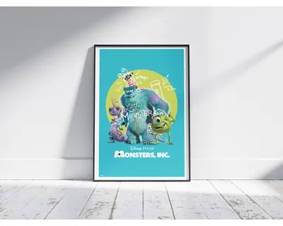 Produktbild von Disney Monsters, Inc. Poster Pixar 61 x 91,5 cm