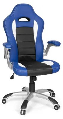 Produktbild von hjh OFFICE Gamingstuhl GAME SPORT Kunstleder Höhenverstellbarer Computerstuhl, Bürostuhl mit Armlehnen