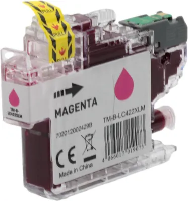 Produktbild von Brother LC-422XL kompatible Druckerpatrone Magenta - MFC-J5340dw MFC-J5740dw MFC-J6540dw MFC-J6940dw