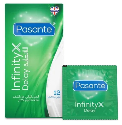 Productafbeelding van PASANTE - DELAY INFINITY condooms, 12 stuks