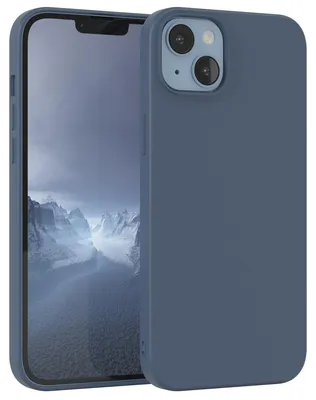 Produktbild von EAZY CASE - TPU Hülle für Apple iPhone 14 Plus, TPU Case stoßfeste Handyhülle, weiches Cover mit Kameraschutz, Silikonhülle in Dunkelblau