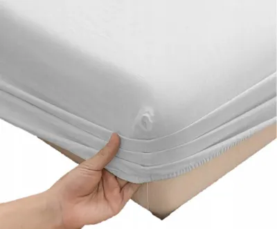 Image de Coton world Drap housse Jersey 140x200 cm Confort Respirant