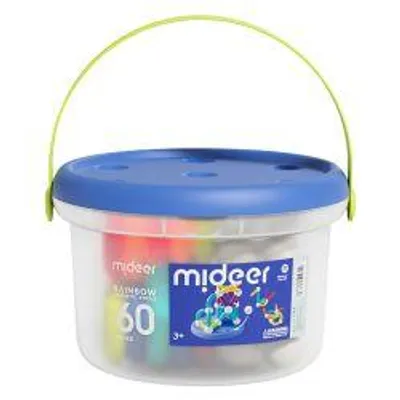 Productafbeelding van Mideer Duhová magnetische bouwset, 60 stuks