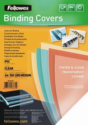 Produktbild von Fellowes A4 (210 x 297 mm) - 200 Mikron - klar