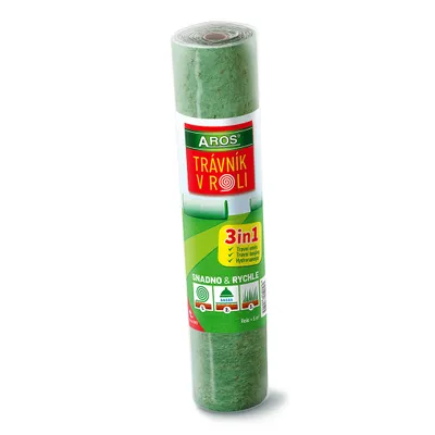 Obrázok produktu pre AROS Trávnik v role 3 in 1 (0,5 kg na 5 m2)