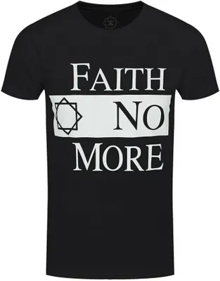 Produktbild von Faith No More - "Classic V.2" T-Shirt für Herren/Damen Uni RO1217 (L) (Schwarz)