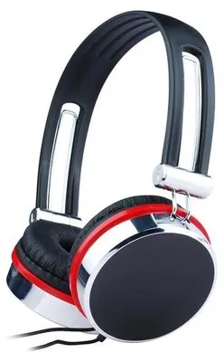 Image de GEMBIRD Gembird MHS-903 headphones/headset Wired Head-band Calls/Music Black, Red, Silver