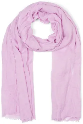 Produktbild von styleBREAKER Damen Schal Leicht & Transparent mit kurzen Fransen | Einfarbiges Halstuch für Frühling und Sommer | Weiches großes Schultertuch 188 x 100 cm