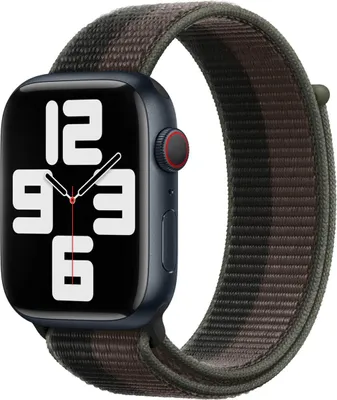 Image de Bracelet Apple Sport Loop pour Apple Watch | 44/45/46/49 mm - Tornado Gray