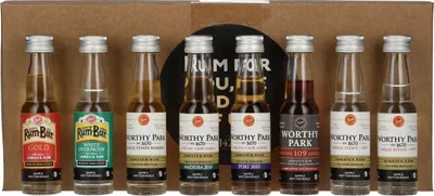Produktbild von Worthy Park Master Class Tasting Kit 2021 54,1% Vol. 8x0,02l