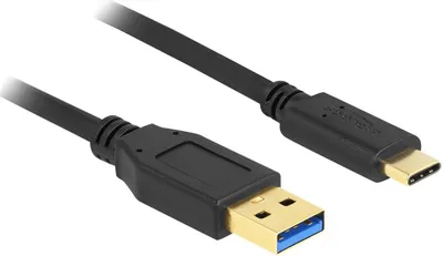 Produktbild von Delock USB-Kabel - 24 pin USB-C (M) zu USB Typ A (M)