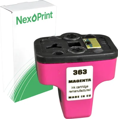 Produktbild von Druckerpatrone kompatibel zu HP C8772E 363XL magenta PhotoSmart C 5180 C 5175 C 5170 C 5150 C 5140
