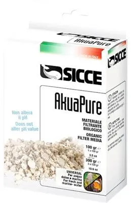 Obrázek produktu pro Biologické filtrační médium pro akvária Sicce Akua Pure Organic 100g