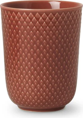 Immagine prodotto di Lyngby Porcelæn - Mug Rhombe Colour 33 cl, terracotta