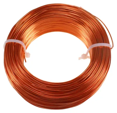 Produktbild von 120m Aluminiumdraht Ø 1mm Aludraht Basteldraht Dekodraht Schmuckdraht orange
