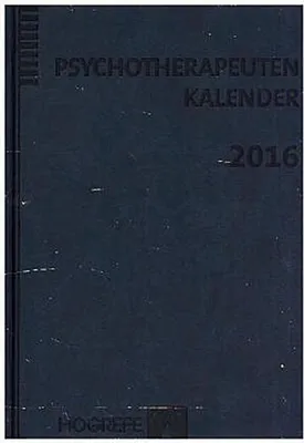 Immagine prodotto di Calendario per psicoterapeuti 2016: pianificatore settimanale