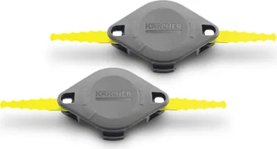Zdjęcie produktu dla Kärcher 2.444-022.0, Ostrze noża do kosiarki, Szary, Żółty, 2 szt., 115 mm, 75 mm, 36 mm