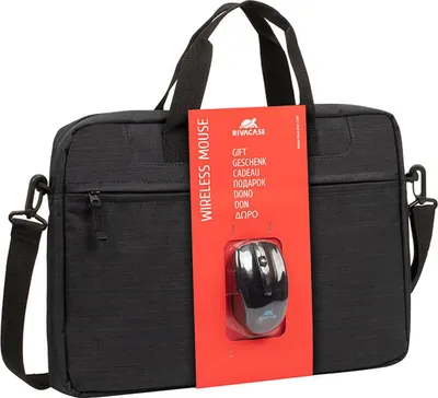 Image de Riva NB Tasche   Regent Wireless Mouse 15,6"    schwarz 8038