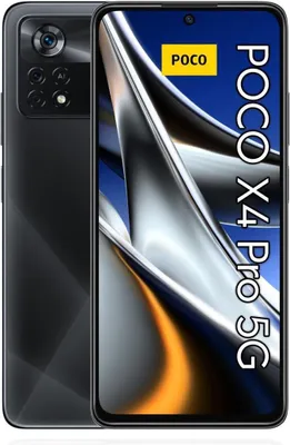 Produktbild von Xiaomi X4 Pro 5G 16,9 cm (6,67 Zoll) Hybrid Dual SIM Android 11 USB Typ-C 6 GB 128 GB 5000 mAh Schwarz
