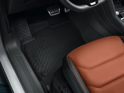 Produktbild von Original VW Tiguan Allspace 2017-2025 Gummifußmatten Set vorne & hinten