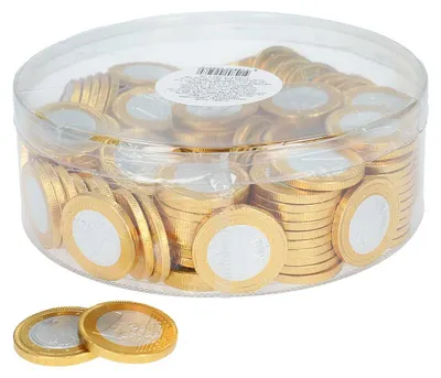 Produktbild von Steenland Chocolate Schoko-Euros 180er