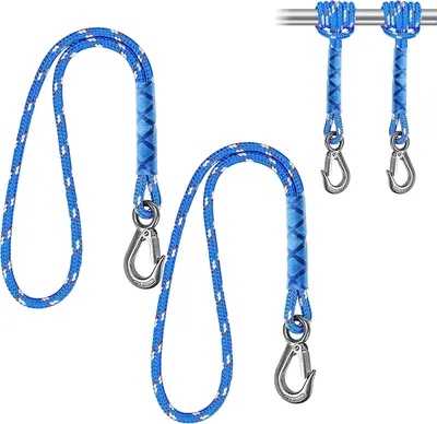Produktbild von Schaukelbefestigung Set, 2-teilig, verstellbares Seil, 50 cm, für Schaukel und Hängematte