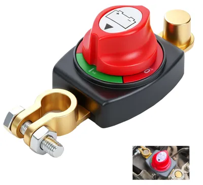 Batterie-Trennschalter 12 V 24 V 48 V, 1 Stück
