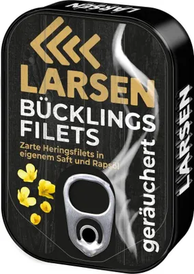 Produktbild von LARSEN Bücklingsfiltes in Rapsöl 110g