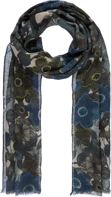 Produktbild von Passigatti Schal mit Blumenmuster und Stickerei, Gr. ONESIZE
