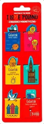 Produktbild von Zakładki magnetyczne ILP Gdańsk ILP-ZAK.S-GD-04