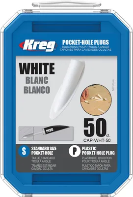 Produktbild von Kreg Pocket-Hole Dübel Kunststoff Weiss