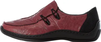 Produktbild von Rieker Damen Slipper Leder L1751, Größe:42 EU, Farbe:Rot