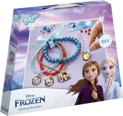 Zdjęcie produktu dla Kreatywny zestaw DIY z mitycznymi bransoletkami Disney Frozen