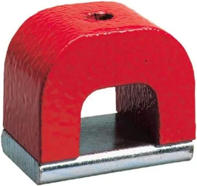 Produktbild von Famanu Hufeisenmagnet 13,6 kg Zugkraft - Professionelles Werkzeug